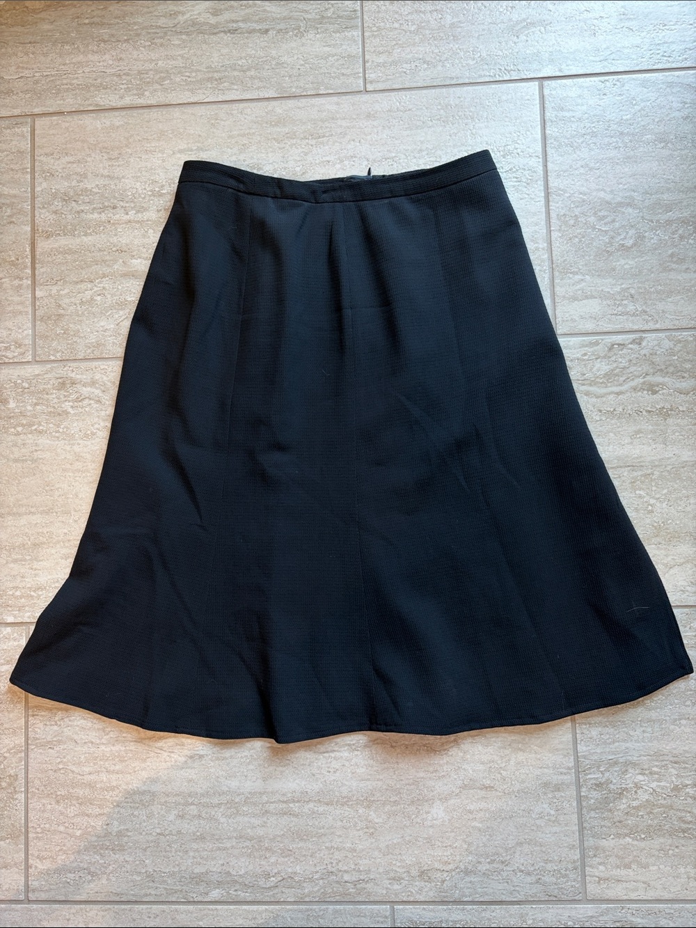 Giorgio Armani Black A-Line Skirt